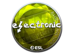 Sticker Slab | electronic (Foil) | Katowice 2019