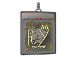 Sticker Slab | ICY (Gold) | Austin 2025