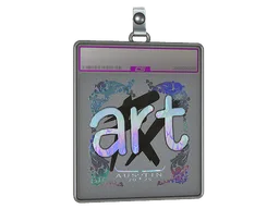 Sticker Slab | arT (Holo) | Austin 2025