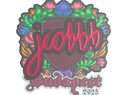 Sticker | jcobbb (Embroidered) | Budapest 2025