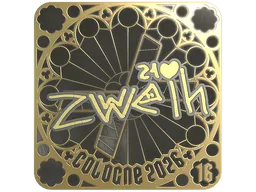 Sticker | zweih (Gold, Ranked) | Cologne 2026