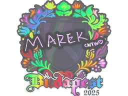 Sticker Slab | Marek (Holo) | Budapest 2025
