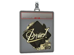 Sticker Slab | ZywOo (Gold) | Rio 2022
