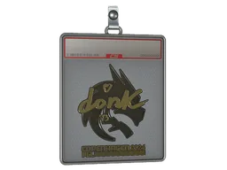 Sticker Slab | donk (Gold) | Copenhagen 2024