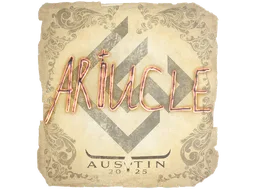 Sticker | Ariucle | Austin 2025