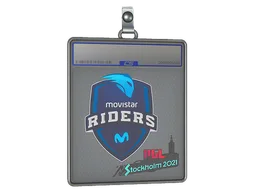 Sticker Slab | Movistar Riders | Stockholm 2021