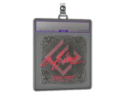 Sticker Slab | efire (Foil) | Austin 2025