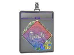 Sticker Slab | isak (Glitter) | Rio 2022