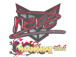 Sticker | NertZ (Glitter) | Shanghai 2024