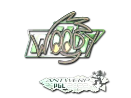 Sticker Slab | WOOD7 (Holo) | Antwerp 2022