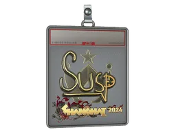 Sticker Slab | susp (Gold) | Shanghai 2024