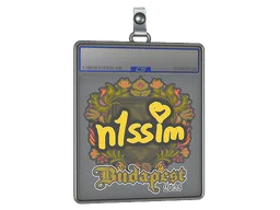 Sticker Slab | n1ssim | Budapest 2025