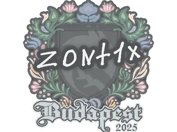 Sticker | zont1x | Budapest 2025