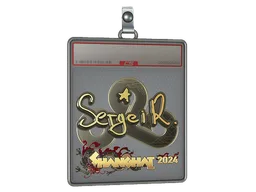 Sticker Slab | Ax1Le (Gold) | Shanghai 2024