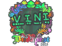 Sticker | VINI (Holo) | Budapest 2025