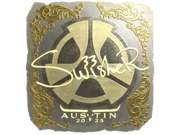 Sticker Slab | Swisher (Gold) | Austin 2025