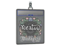 Sticker Slab | alex666 | Budapest 2025