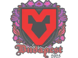 Sticker | MOUZ | Budapest 2025