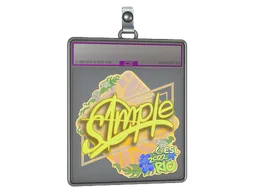 Sticker Slab | s1mple (Holo) | Rio 2022