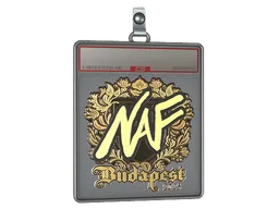 Sticker Slab | NAF (Gold) | Budapest 2025