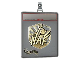 Sticker Slab | NAF (Gold) | Paris 2023