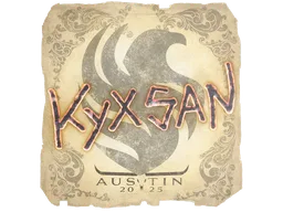 Sticker | kyxsan | Austin 2025