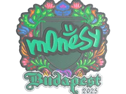 Sticker | m0NESY (Embroidered) | Budapest 2025