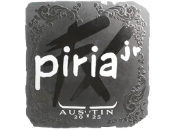 Sticker | piriajr (Foil) | Austin 2025