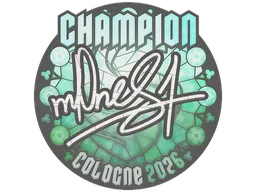 Sticker | m0NESY (Champion) | Cologne 2026