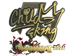 Sticker Slab | ChildKing (Gold) | Shanghai 2024
