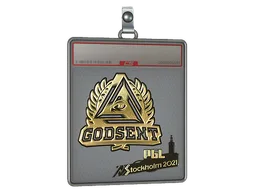 Sticker Slab | GODSENT (Gold) | Stockholm 2021