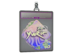 Sticker Slab | yuurih (Holo) | Rio 2022