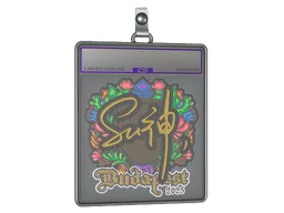Sticker Slab | C4LLM3SU3 (Embroidered) | Budapest 2025