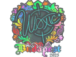 Sticker | woxic (Holo) | Budapest 2025