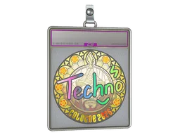 Sticker Slab | Techno4K (Holo) | Cologne 2026