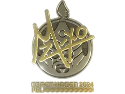 Sticker Slab | mzinho (Gold) | Copenhagen 2024