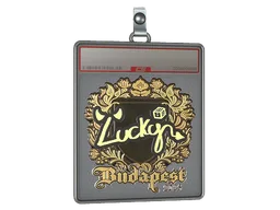 Sticker Slab | Lucky (Gold) | Budapest 2025