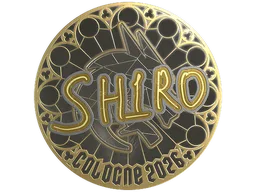 Sticker | sh1ro (Gold) | Cologne 2026