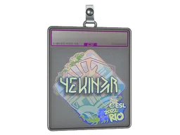 Sticker Slab | YEKINDAR (Holo) | Rio 2022