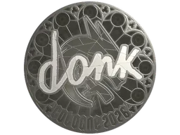 Sticker | donk (Foil) | Cologne 2026