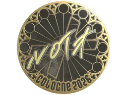 Sticker Slab | nota (Gold) | Cologne 2026