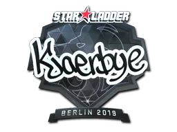 Sticker Slab | Kjaerbye (Foil) | Berlin 2019