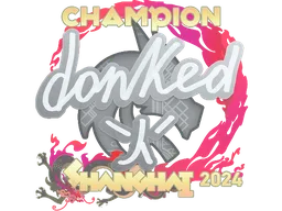 Sticker | donk (Champion) | Shanghai 2024