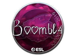 Sticker Slab | Boombl4 (Foil) | Katowice 2019