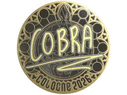 Sticker | cobra (Gold) | Cologne 2026