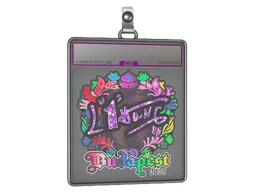 Sticker Slab | L1haNg (Holo) | Budapest 2025