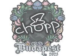 Sticker | chopper | Budapest 2025
