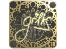 Sticker | gr1ks (Gold, Ranked) | Cologne 2026