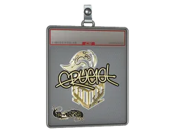 Sticker Slab | CRUC1AL (Gold) | Paris 2023