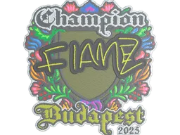 Sticker | FlameZ (Embroidered, Champion) | Budapest 2025